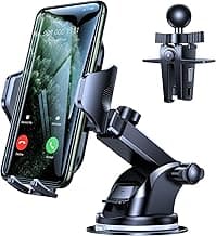 VICSEED [No.1 Powerful Suction] [Rally Racing-Grade Stability] Phone Holders for Your Car 2026 Upgraded Car Phone Holder Mount Truck Stand for Dashboard Windshield Vent for iPhone Samsung All Phones